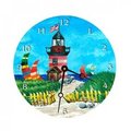 Clock Creations 15 in. Light House Round Clock CL1097621